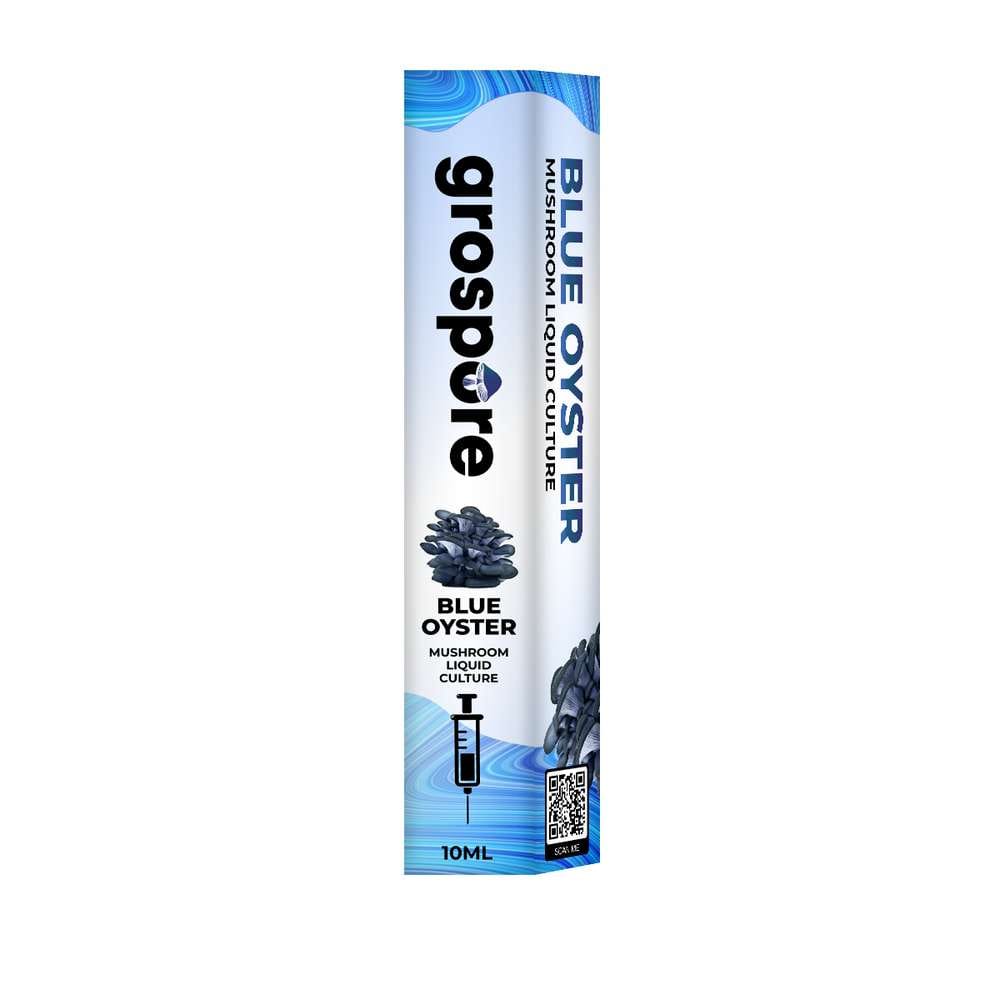 Grospore Blue Oyster Mushroom Liquid Culture Syringe