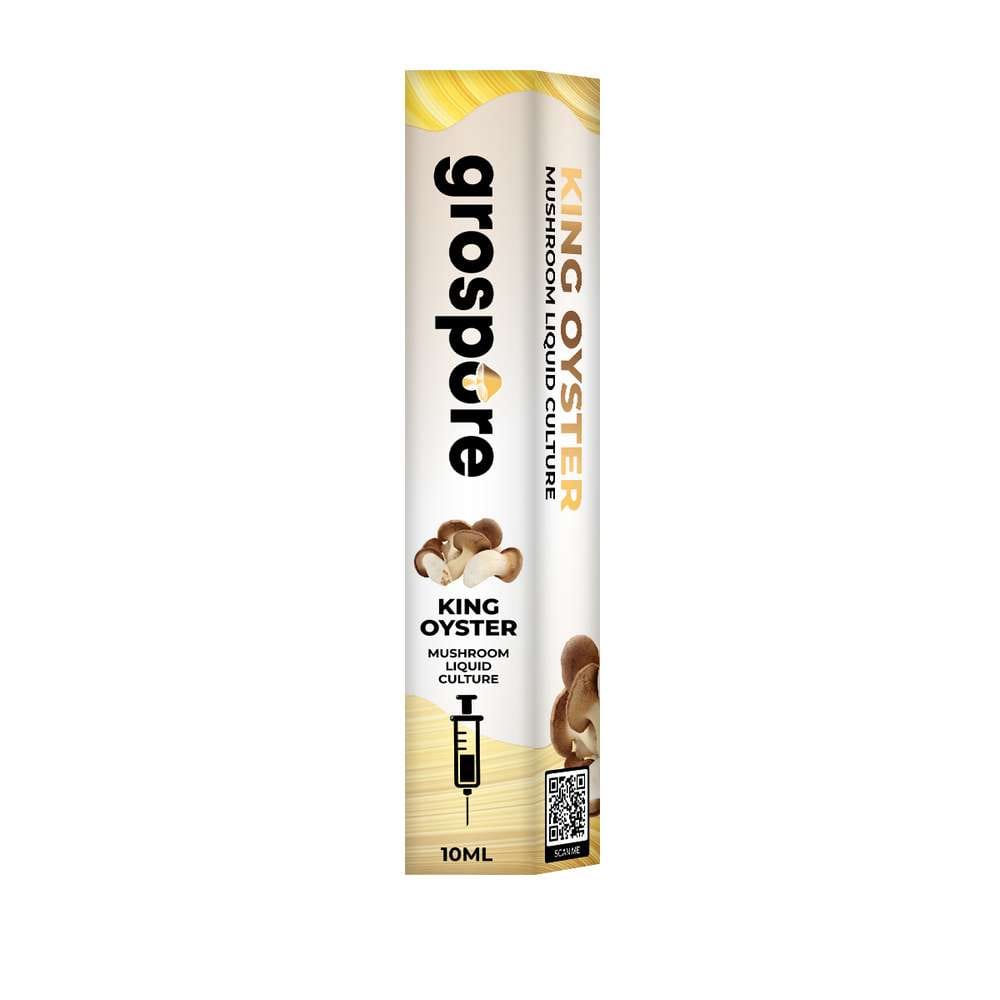 Grospore King Oyster Mushroom Liquid Culture Syringe
