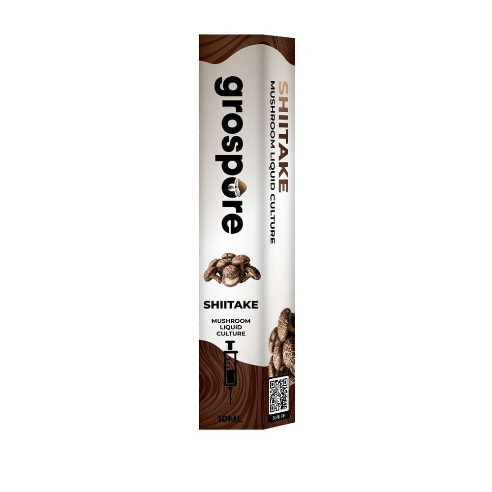 Grospore Shiitake Mushroom Liquid Culture Syringe
